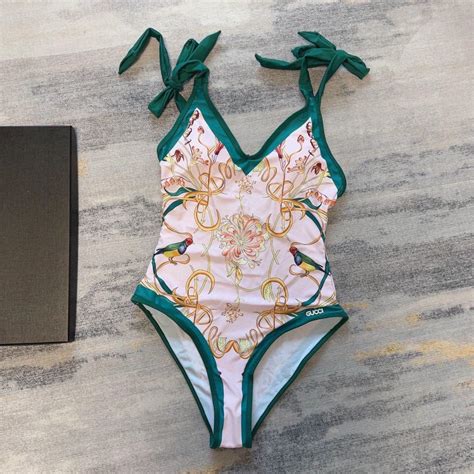 one piece gucci swimsuit|Gucci bikini swimsuit.